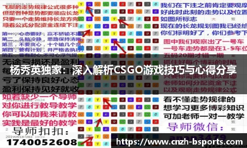 杨秀英独家：深入解析CSGO游戏技巧与心得分享